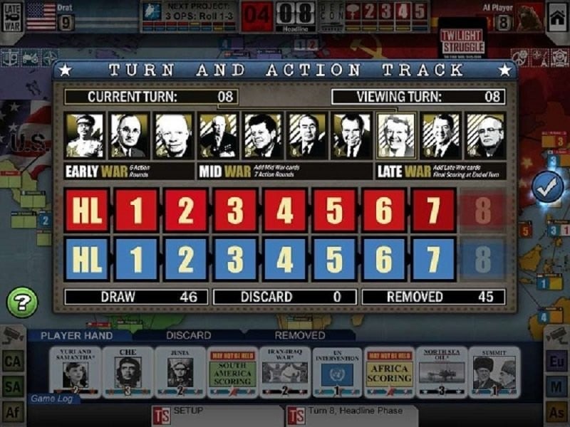 冷战热斗汉化版(Twilight Struggle)截图2