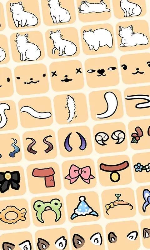 猫猫头像模拟器免广告(Moe Kittens:Cat Avatar Maker)截图1