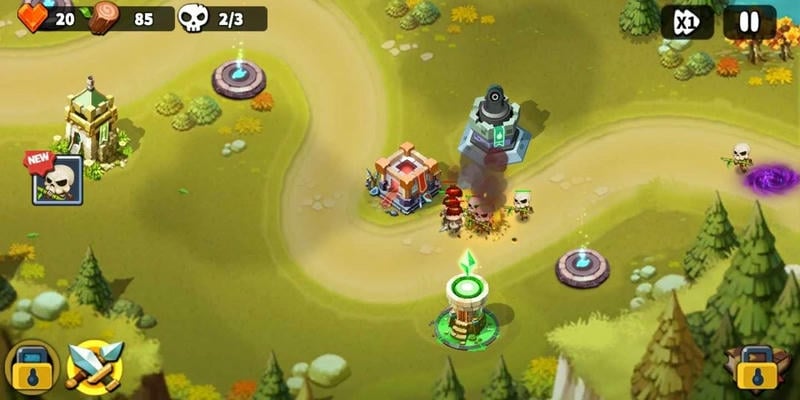 英雄防御之王特价内购破解版(Hero Defense King)截图2