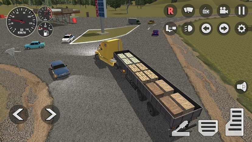 硬卡车司机模拟器3D无限金币破解版(Hard Truck Driver Simulator 3D)截图1