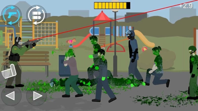 平面僵尸防御小游戏截图3