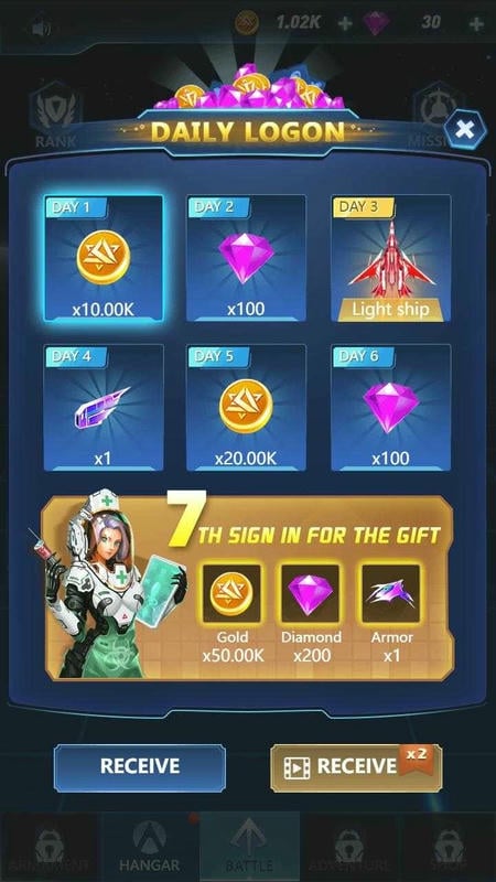银河之翼无限货币版(Galaxy Wing)截图3