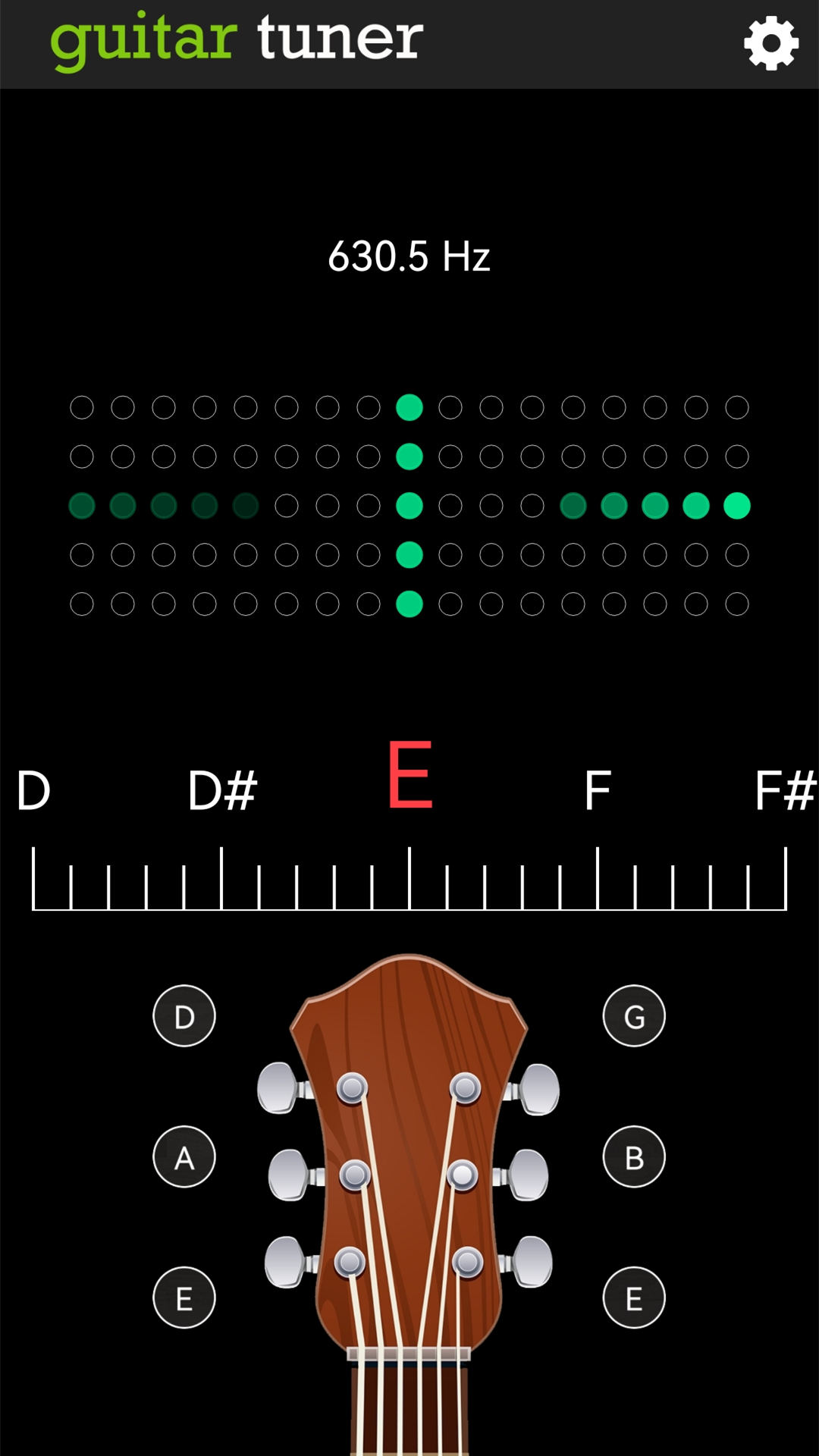 Guitar Tuner吉他调音器app截图2