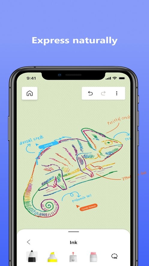 微软白板(whiteboard)截图1
