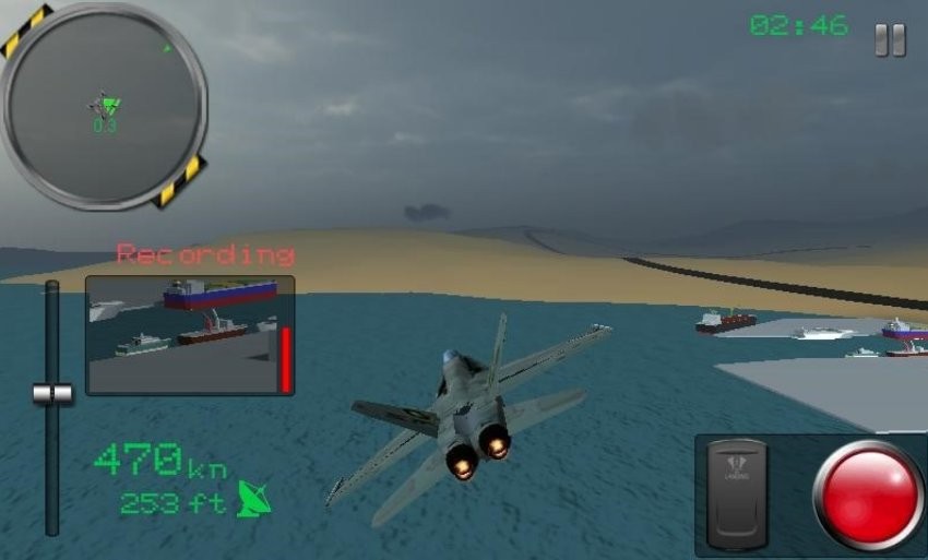 F18模拟起降中文版(F18 Carrier Landing)截图1