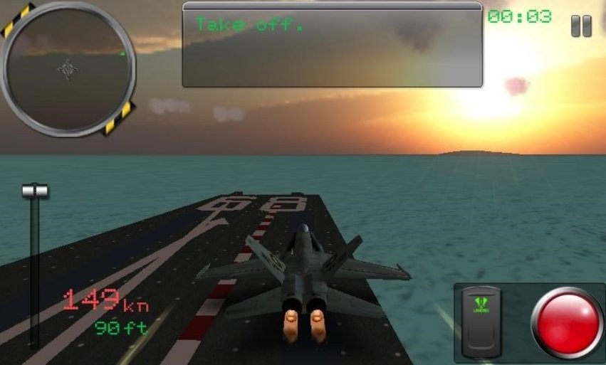 F18模拟起降中文版(F18 Carrier Landing)截图2