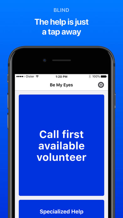 Be My Eyes app截图4