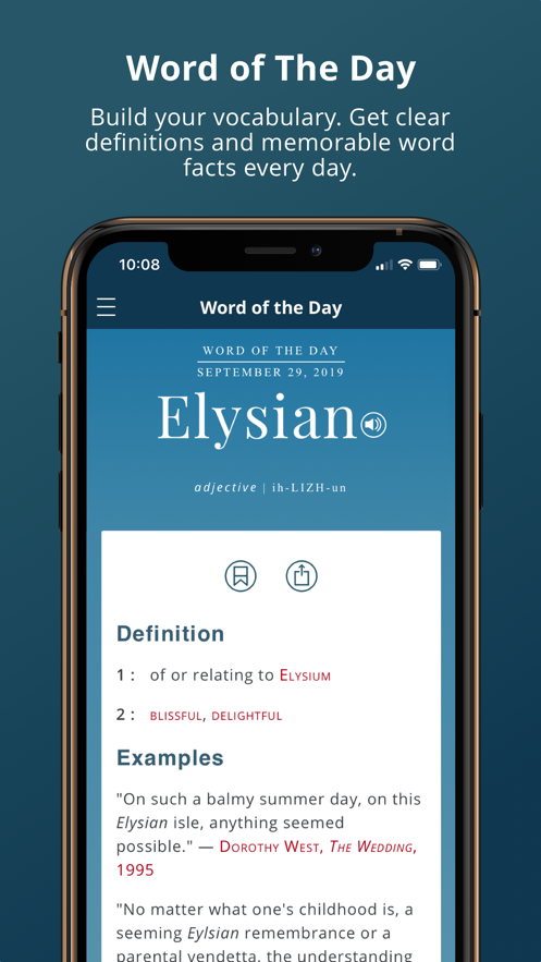 Merriam Webster Dictionary app截图4