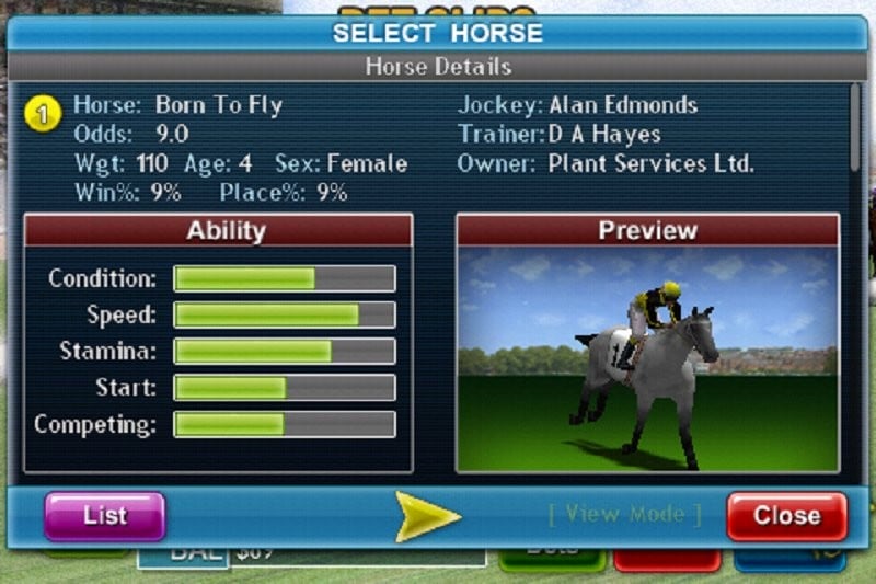 3d赛马手游(Virtual Horse Racing 3D)截图3