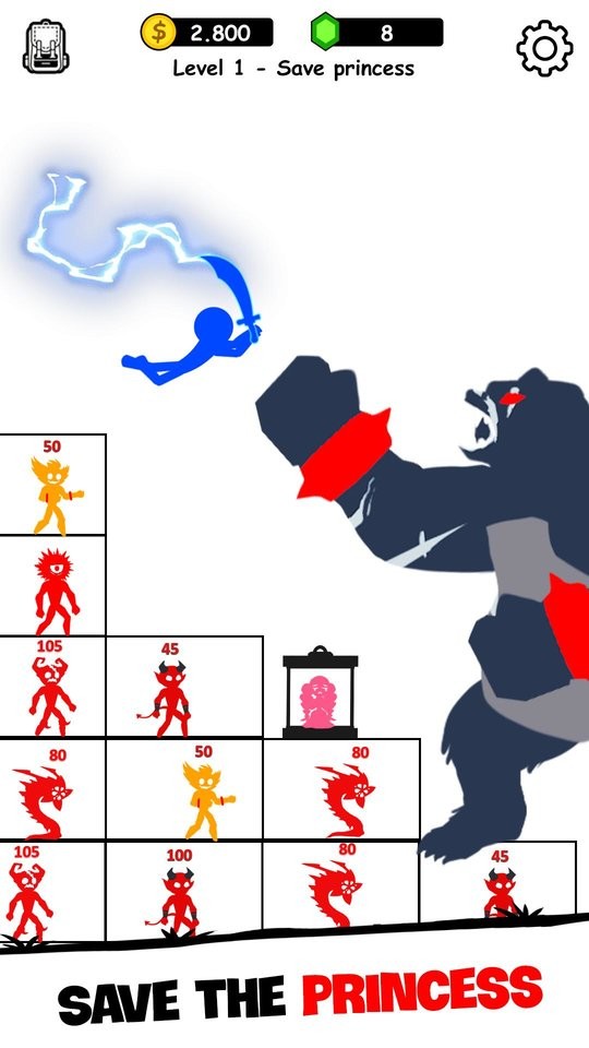 棍棒英雄破解版截图3