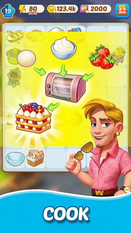 合并烹饪无限金币钻石版截图3
