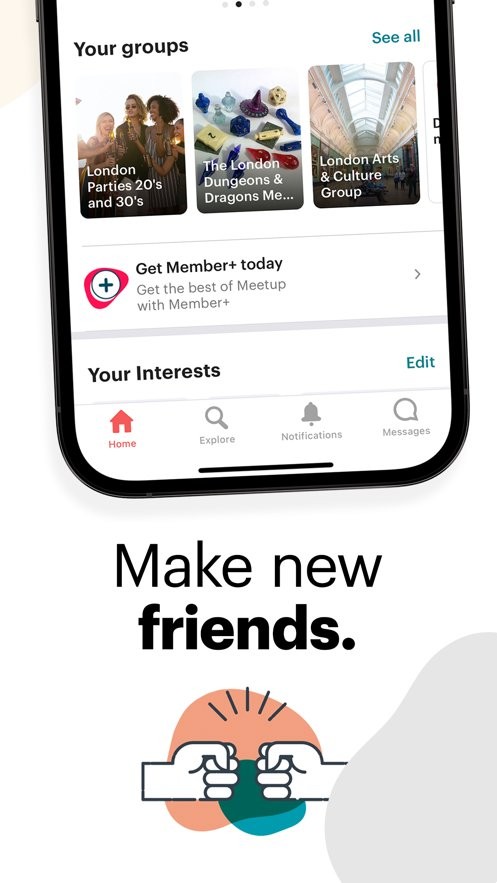 meetup社交软件截图2