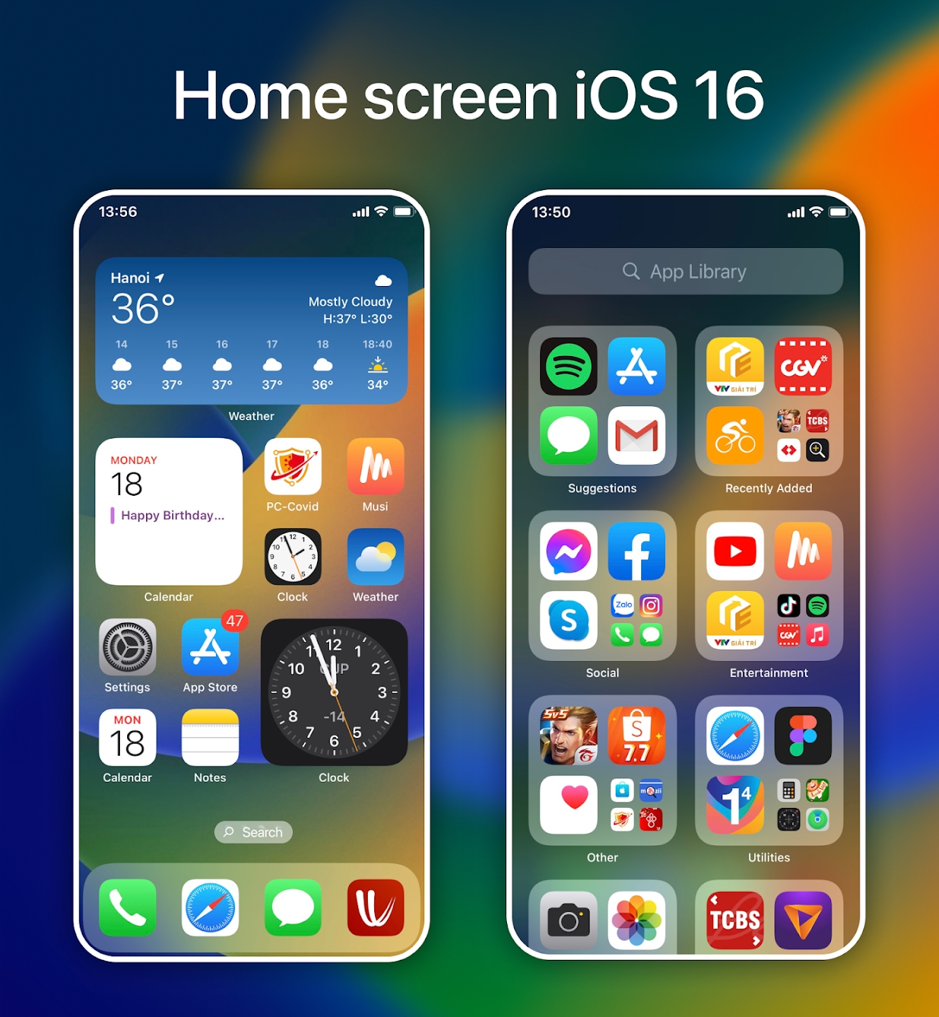 安卓仿IOS16桌面启动器(iLauncher)截图2
