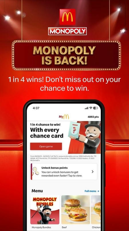 MyMacca官方版(澳洲麦当劳)截图2