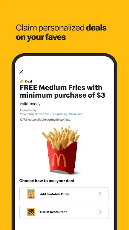 麦当劳国际版最新版本(McDonald)截图1