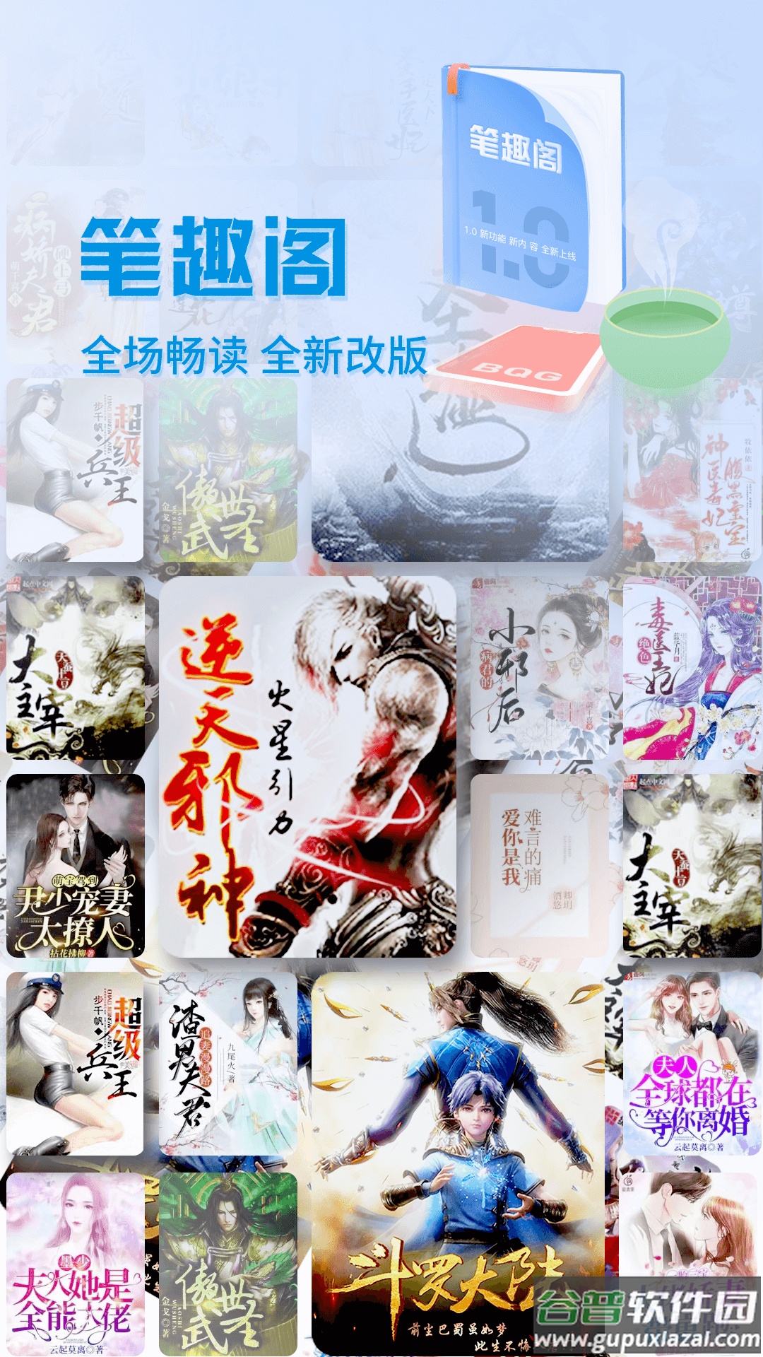 笔趣阁app官方下载蓝色旧版无广告截图1