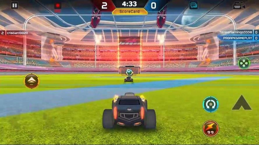 涡轮联盟足球赛车(turbo league)截图1