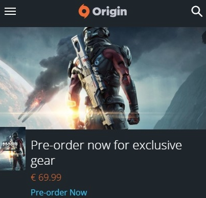 Origin app