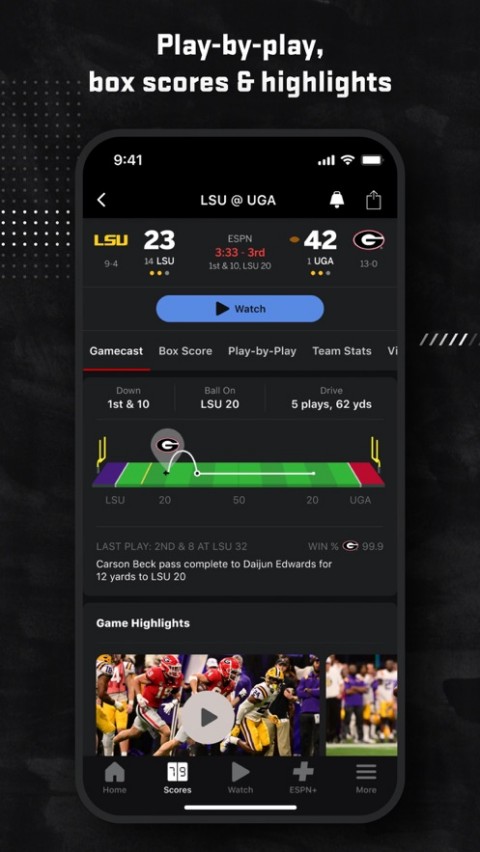 ESPN app截图3
