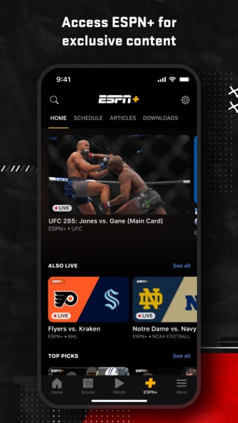 ESPN app截图4