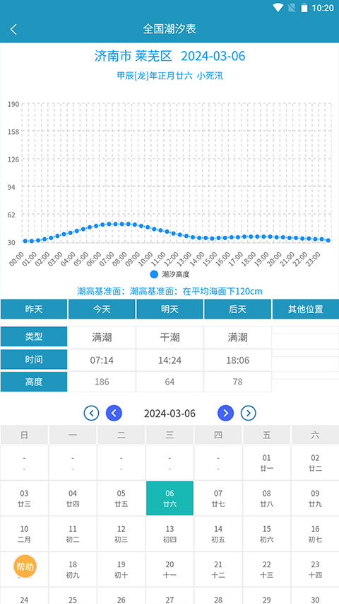全国潮汐表官方版app截图3