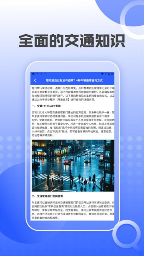 汽车交通违章查询app截图4