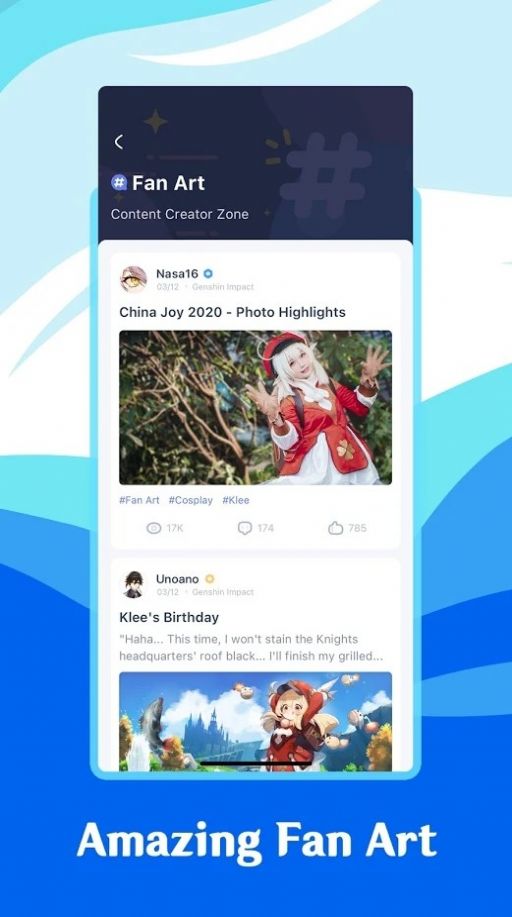外服米游社app(HoYoLAB)截图2