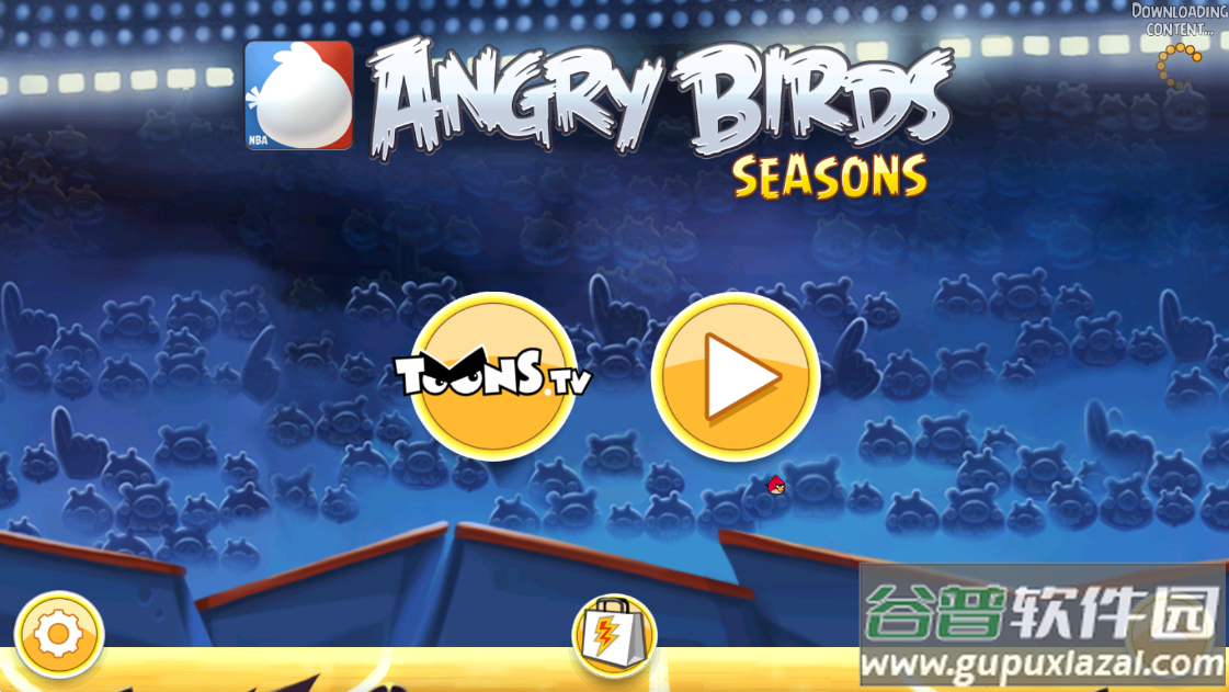 愤怒的小鸟季节版(Angry Birds)截图1