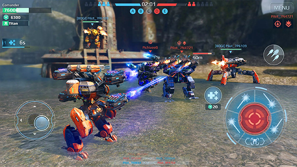 war robots官方版截图3