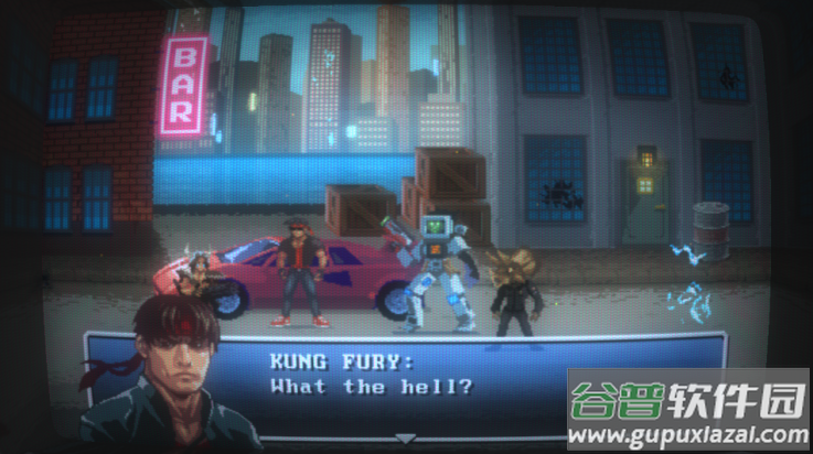 怒之铁拳重制版(Kung Fury)截图1