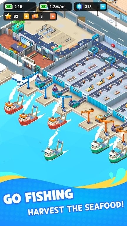 海鲜工厂大亨无限金币版截图3