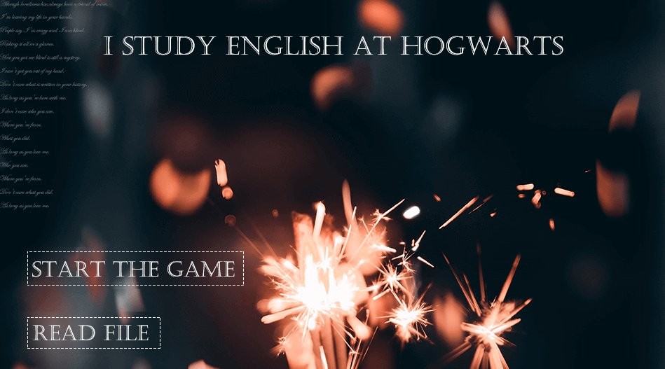 我在霍格沃茨学英语橙光破解版截图1