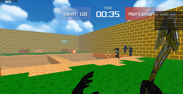 方块特警作战游戏(Blocky Combat SWAT)截图3