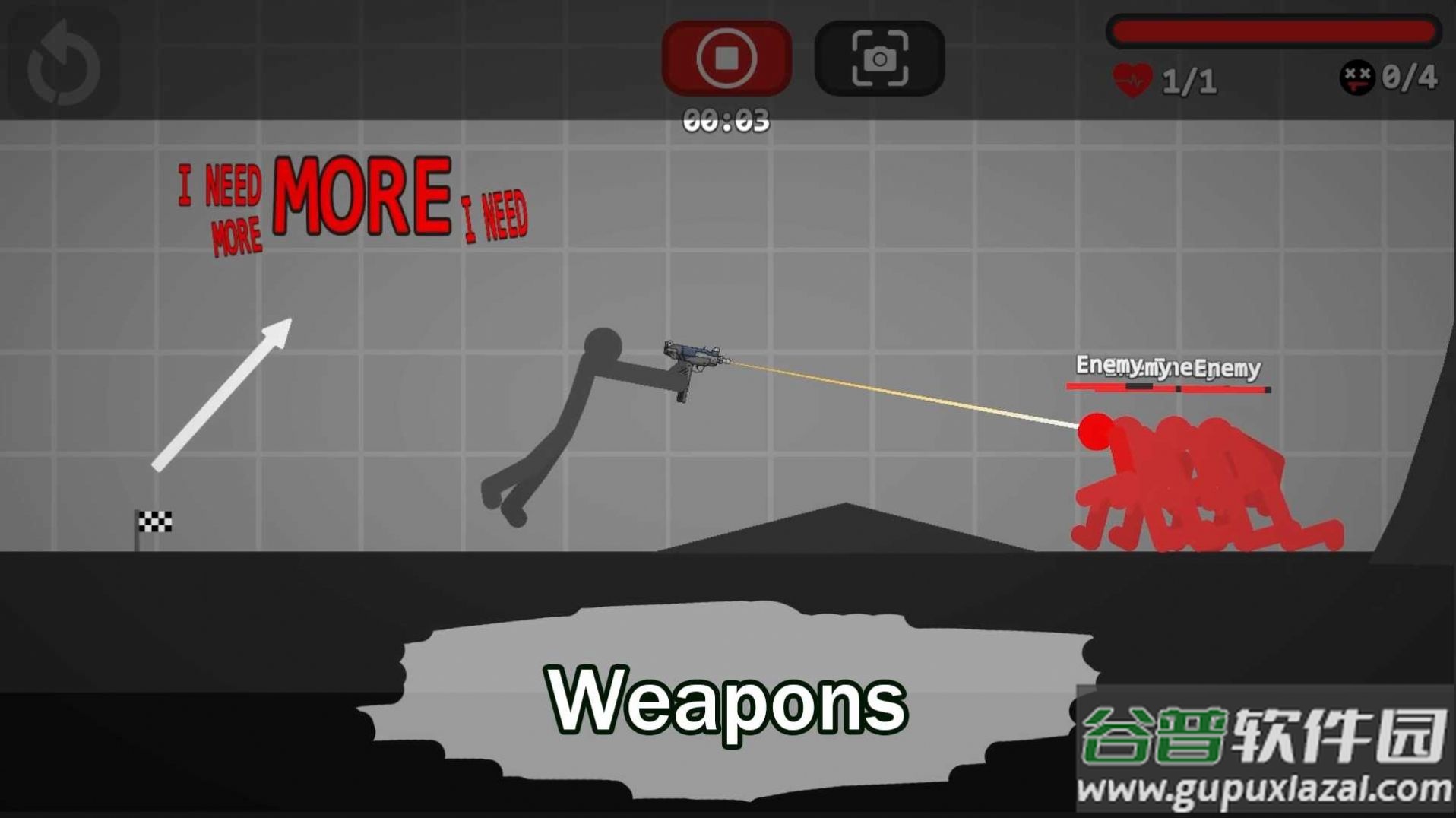 火柴人杀手Stickman Killer Lite游戏截图4