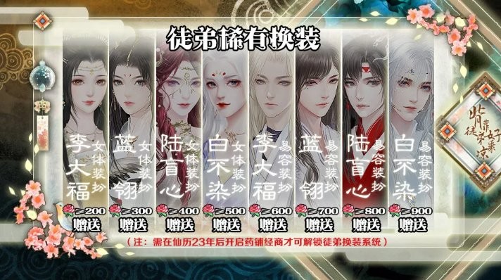 背靠徒弟好乘凉破解版最新2024截图3