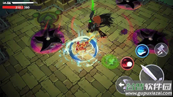 城堡抢翻天手游(Mighty Quest Rogue Palace)截图1