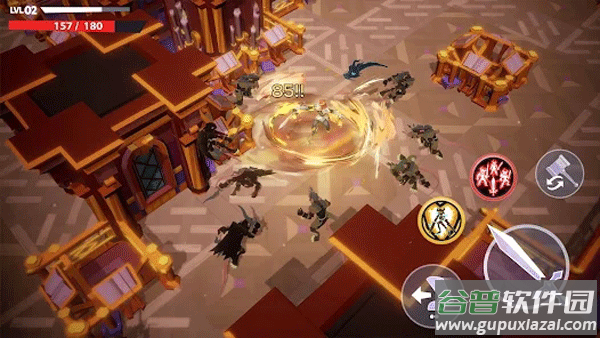 城堡抢翻天手游(Mighty Quest Rogue Palace)截图3