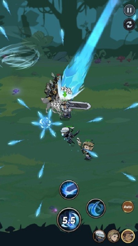 英雄冒险闲置突袭免广告破解版(Hero Adventure)截图1