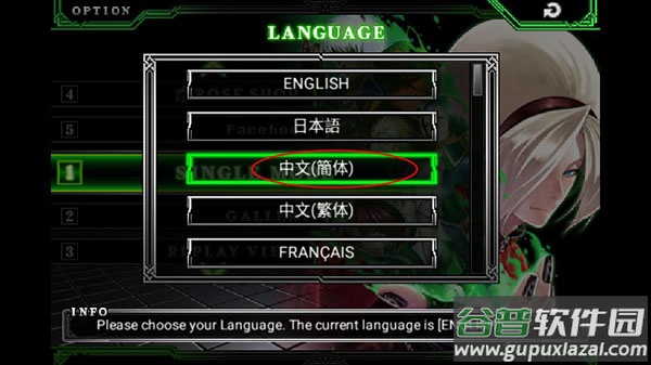 拳皇2012如何设置中文图片3
