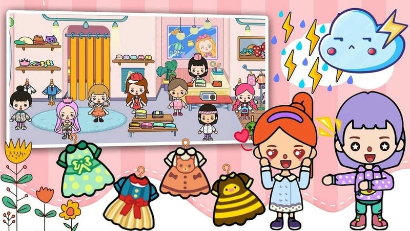 米卡小镇无广告版(Mika Town)截图2