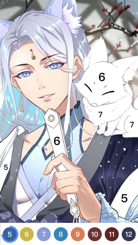 泡泡填色游戏截图1