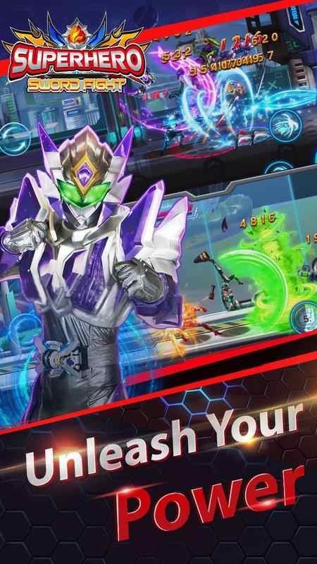 超级英雄战斗中文无限金币版(Superhero Fight)截图2