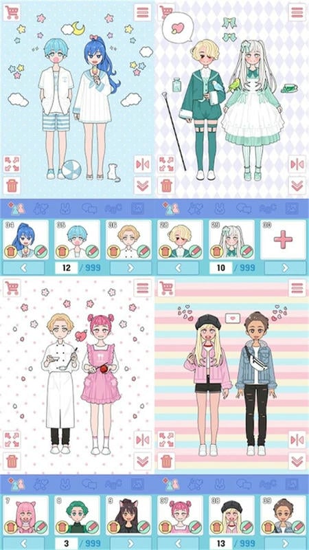 卡哇伊女孩换装最新版 卡哇伊女孩换装官方版