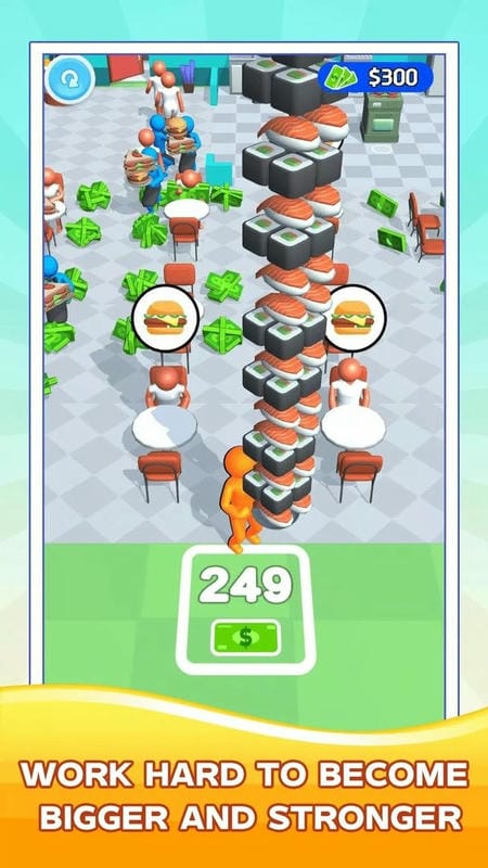 汉堡店模拟器免广告版(Fast Food Shop)截图1