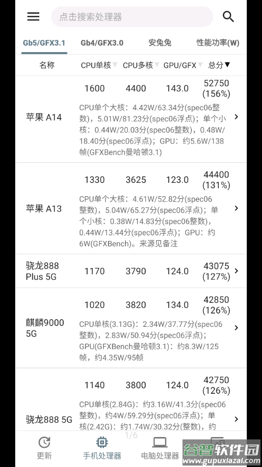 手机性能排行榜app截图1