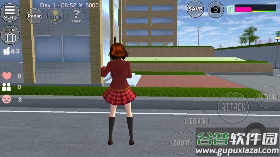 樱花校园1.039.07版本敞篷车(SAKURA SchoolSimulator)截图1