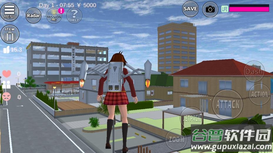 樱花校园1.039.07版本敞篷车(SAKURA SchoolSimulator)截图2