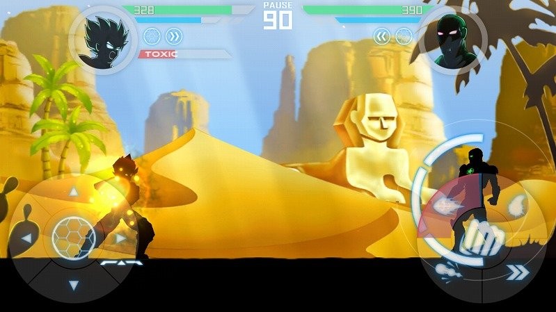 阴影格斗无限金币版(Shadow Battle)截图1