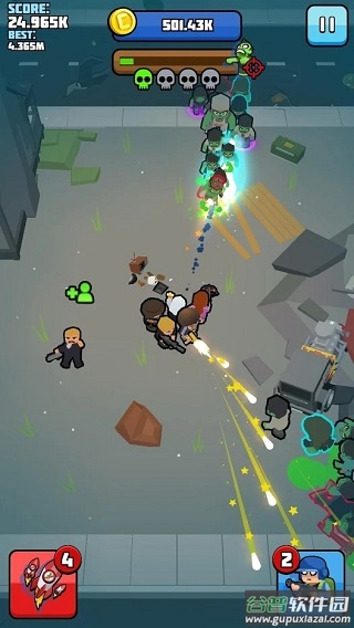 僵尸必须死Zombie Haters手游截图2
