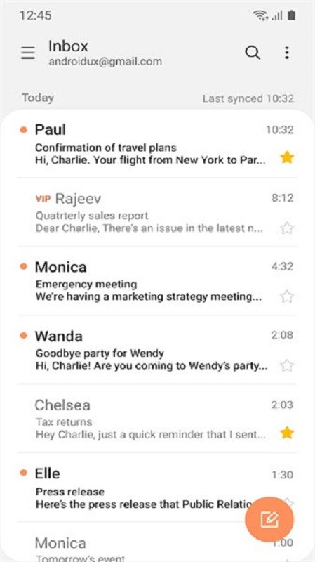 samsung email手机版截图2